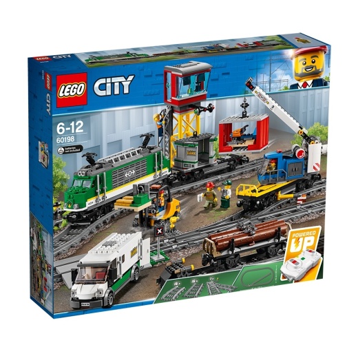 LEGO City Godstog i gruppen LEGETØJ / LEGO / LEGO City hos Spelexperten (60198)