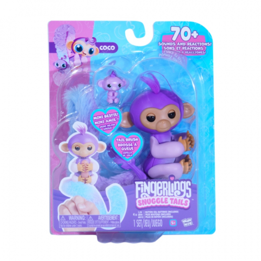 Fingerlings Aktivitetselegetøj Monkey i gruppen LEGETØJ / Interaktivt legetøj hos Spelexperten (602021)