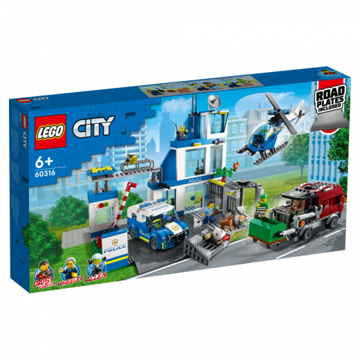LEGO City - Politistation i gruppen LEGETØJ / LEGO / LEGO City hos Spelexperten (60316)
