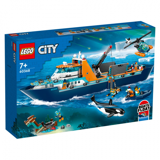 LEGO City - Polarudforskningsskib i gruppen LEGETØJ / LEGO / LEGO City hos Spelexperten (60368)