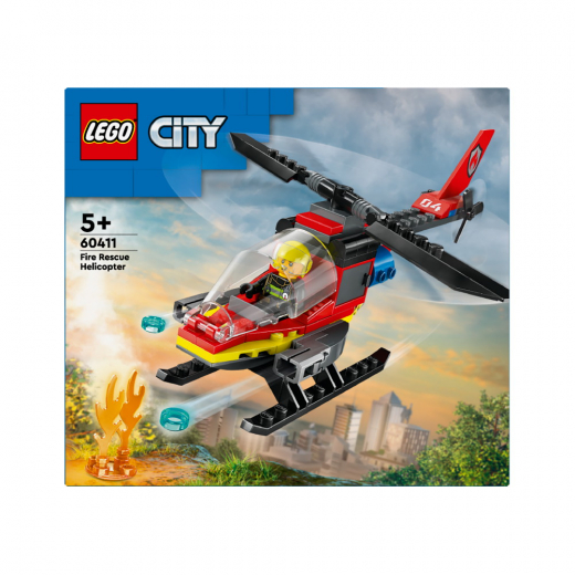 LEGO City - Brandslukningshelikopter i gruppen LEGETØJ / LEGO / LEGO City hos Spelexperten (60411)