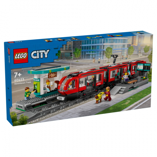 LEGO City - Letbane og station i gruppen LEGETØJ / LEGO / LEGO City hos Spelexperten (60423)