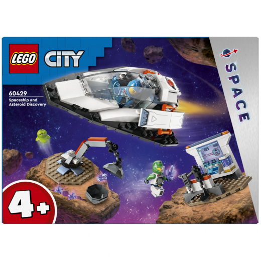 LEGO City - Rumskib og asteroideforskning i gruppen LEGETØJ / LEGO / LEGO City hos Spelexperten (60429)