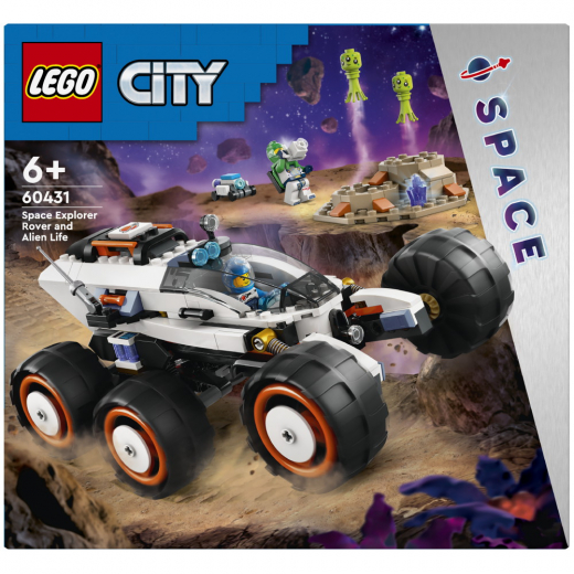 LEGO City - Rumkøretøj og fremmed livsform i gruppen LEGETØJ / LEGO / LEGO City hos Spelexperten (60431)