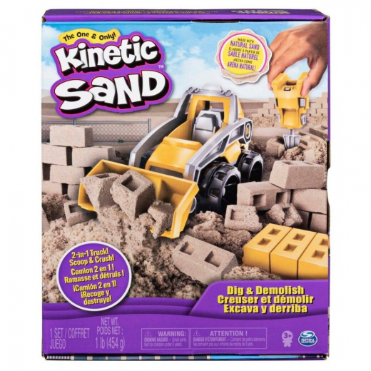 Kinetic Sand - Dig & Demolish Set i gruppen LEGETØJ / Skab & mal / Kinetic Sand hos Spelexperten (6044178)