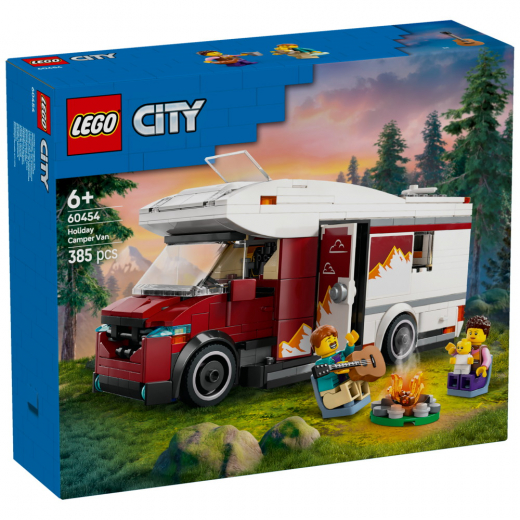 LEGO City - Ferie-eventyr i autocamper i gruppen LEGETØJ / LEGO / LEGO City hos Spelexperten (60454)
