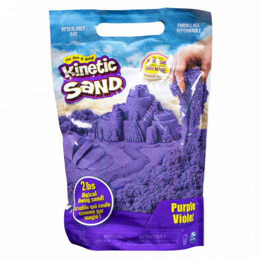 Kinetisk Sand - Lilla i gruppen LEGETØJ / Skab & mal / Kinetic Sand hos Spelexperten (6046035-2)