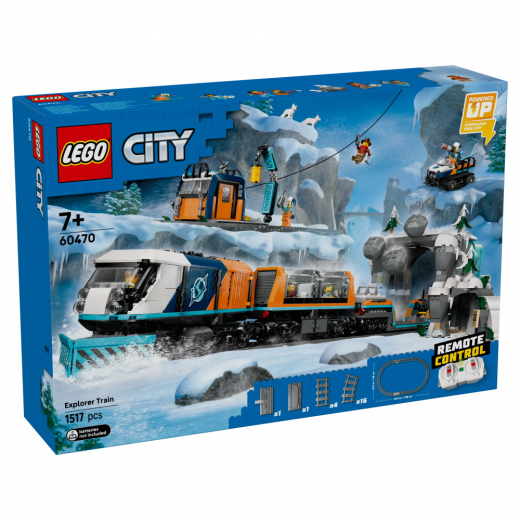 LEGO City - Polarforskernes arktiske eksprestog i gruppen LEGETØJ / LEGO / LEGO City hos Spelexperten (60470)