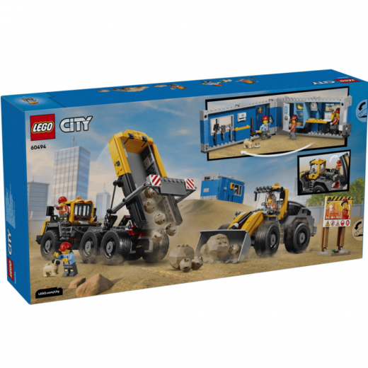 LEGO City - Dump Truck & Front End Loader i gruppen LEGETØJ / LEGO / LEGO City hos Spelexperten (60494)
