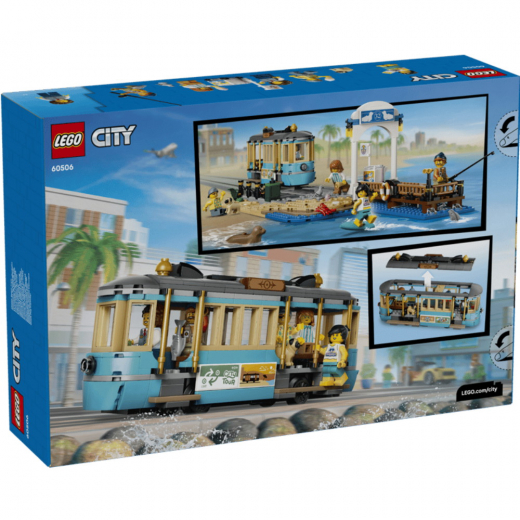 LEGO City - Classic Beach Tram i gruppen LEGETØJ / LEGO / LEGO City hos Spelexperten (60506)