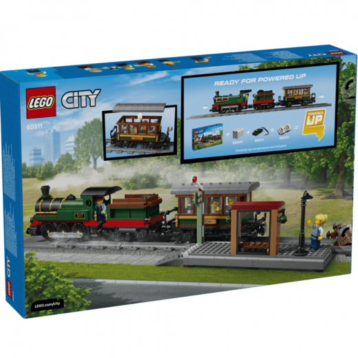 LEGO City - Vintage Steam Train i gruppen LEGETØJ / LEGO / LEGO City hos Spelexperten (60511)