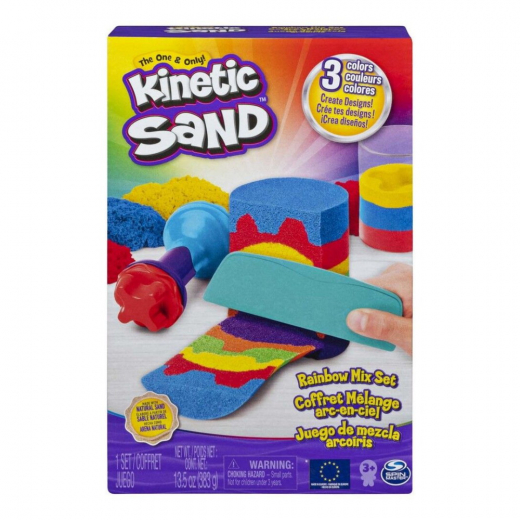 Kinetic Sand - Rainbow Mix Set i gruppen Nyheder hos Spelexperten (6053691)
