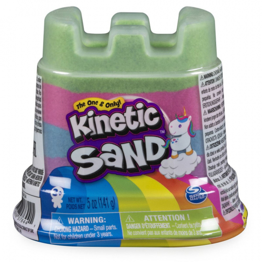 Kinetisk Sand - Rainbow Unicorn Castle i gruppen LEGETØJ / Skab & mal hos Spelexperten (6054549)