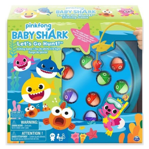 Fiskespelet - Baby Shark i gruppen SELSKABSSPIL / Børnespil hos Spelexperten (6054916)