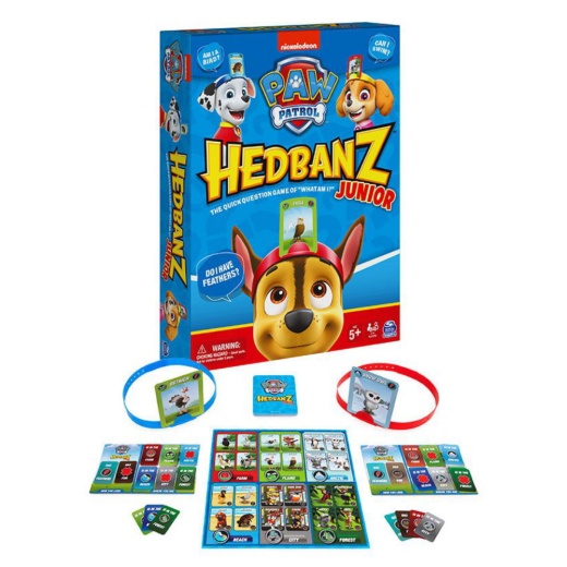 Hedbanz Junior - Paw Patrol (DK) i gruppen SELSKABSSPIL / Familiespil hos Spelexperten (6059939)