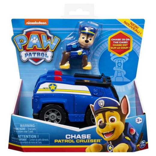 Paw Patrol - Chase Patrol Cruiser i gruppen LEGETØJ / Figurer og legesæt / Paw Patrol hos Spelexperten (6061799)