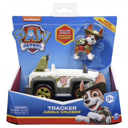 Paw Patrol - Tracker Jungle Cruiser i gruppen LEGETØJ / Figurer og legesæt / Paw Patrol hos Spelexperten (6061801)