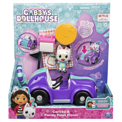 Gabby's Dollhouse - Carlita & Pandy Paws Picnic i gruppen LEGETØJ / Figurer og legesæt / Gabby's Dollhouse hos Spelexperten (6062145)