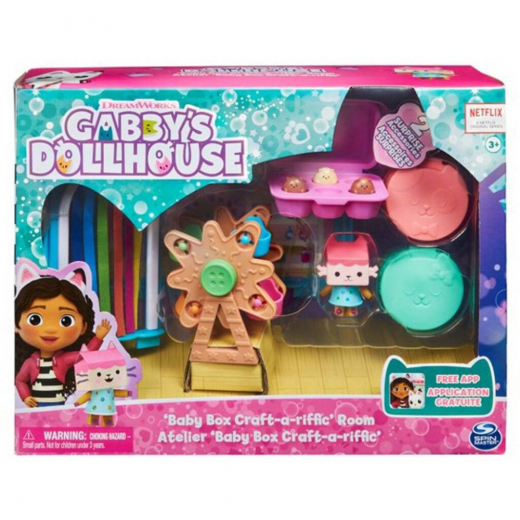 Gabby's Dollhouse - Craft-a-riffic Huone i gruppen LEGETØJ / Figurer og legesæt / Gabby's Dollhouse hos Spelexperten (6064151)