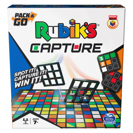 Rubik's Capture - Pack & Go i gruppen SELSKABSSPIL / Hjernevridere hos Spelexperten (6064637)