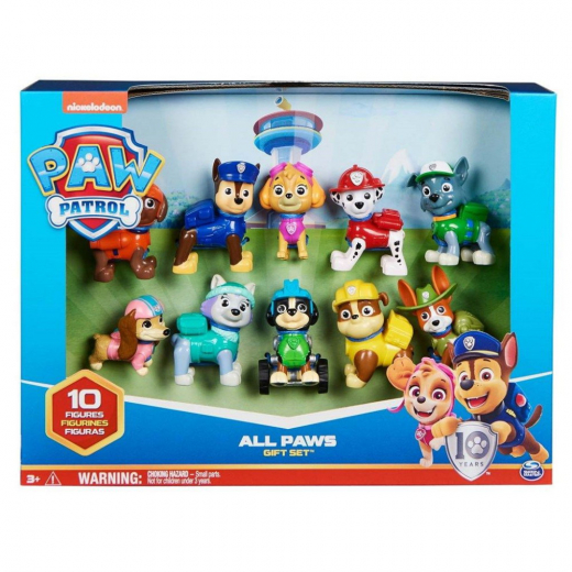 Paw Patrol - Celebration 10 pack figures i gruppen LEGETØJ / Figurer og legesæt / Paw Patrol hos Spelexperten (6065255)