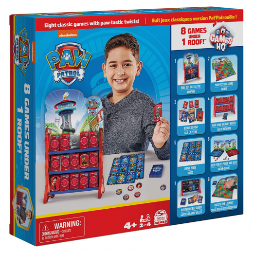 Paw Patrol - 8 Spil Under 1 Tag! i gruppen SELSKABSSPIL / Børnespil hos Spelexperten (6065463)