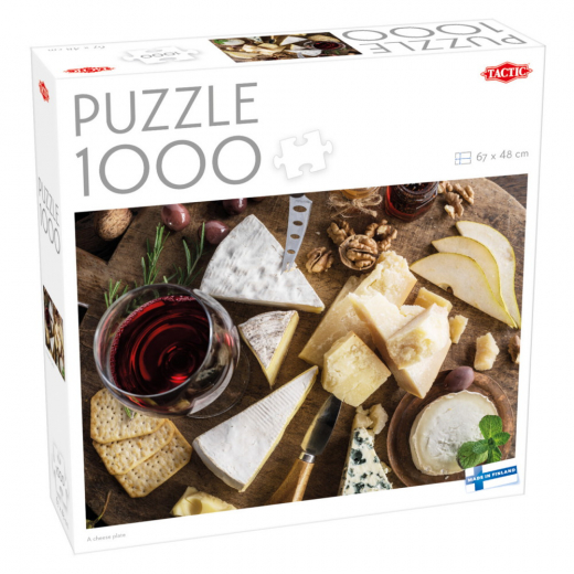 Tactic: A cheese plate 1000 Brikker i gruppen PUSLESPIL / 1000 brikker hos Spelexperten (60660)