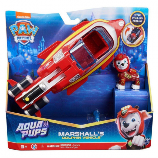 Paw Patrol - Marshall's Dolphin Vehicle i gruppen LEGETØJ / Figurer og legesæt / Paw Patrol hos Spelexperten (6066139)