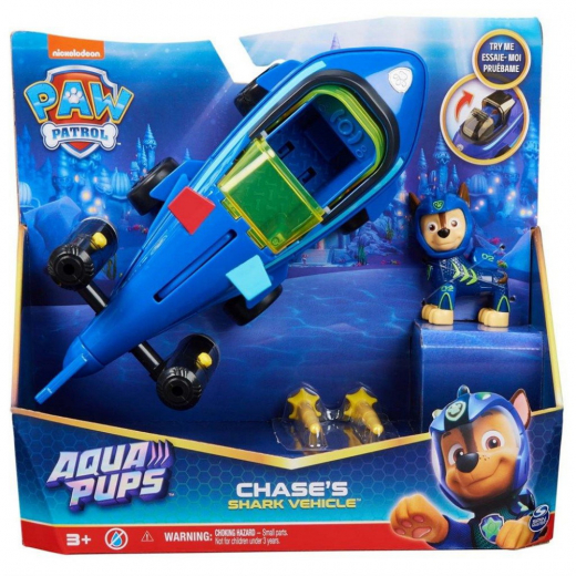 Paw Patrol - Chase's Shark Vehicle i gruppen LEGETØJ / Figurer og legesæt / Paw Patrol hos Spelexperten (6066140)