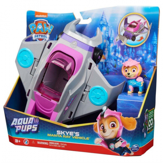 Paw Patrol - Skye's Manta Ray Vehicle i gruppen LEGETØJ / Figurer og legesæt / Paw Patrol hos Spelexperten (6066141)