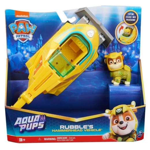 Paw Patrol - Rubble's Hammerhead Vehicle i gruppen LEGETØJ / Figurer og legesæt / Paw Patrol hos Spelexperten (6066158)