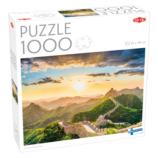 Tactic: The Great Wall of China 1000 Brikker i gruppen PUSLESPIL / 1000 brikker hos Spelexperten (60662)