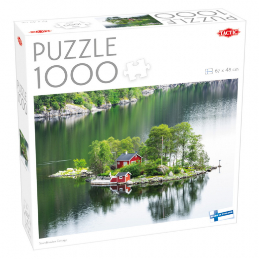 Tactic: Scandinavian Cottage 1000 Brikker i gruppen PUSLESPIL / 1000 brikker hos Spelexperten (60664)