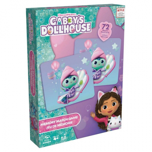 Memo - Gabby´s Dollhouse i gruppen SELSKABSSPIL / Spilserier / Memo hos Spelexperten (6066431)