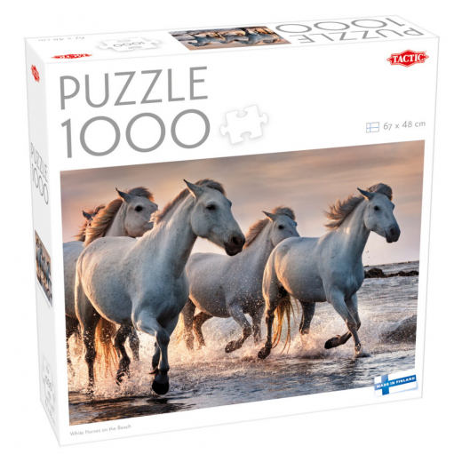 Tactic: White Horses on the Beach 1000 Brikker i gruppen Nyheder hos Spelexperten (60666)