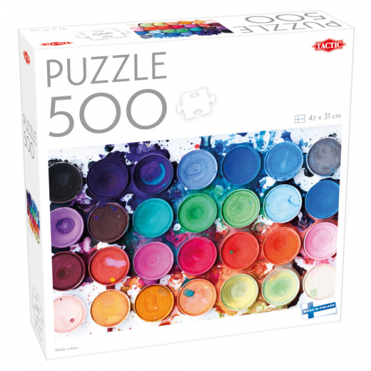 Tactic: Water colors 500 Brikker i gruppen PUSLESPIL / < 750 brikker hos Spelexperten (60668)