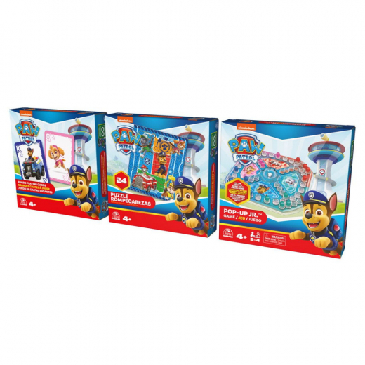 Paw Patrol 3 Pack Spilpakke i gruppen SELSKABSSPIL / Børnespil hos Spelexperten (6066829)