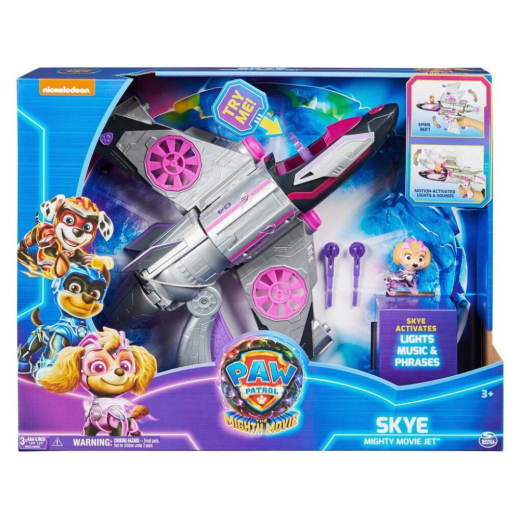 Paw Patrol Movie 2 Skye Feature Jet i gruppen LEGETØJ / Figurer og legesæt hos Spelexperten (6067498)