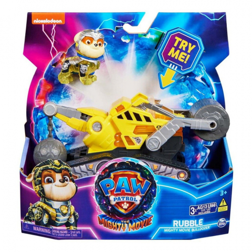 Paw Patrol Film 2 Køretøj Rubble i gruppen LEGETØJ / Figurer og legesæt / Paw Patrol hos Spelexperten (6067511)