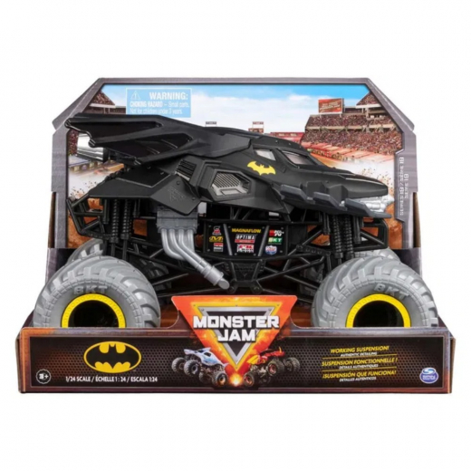 Monster Jam 1:24 Die Cast - Batman i gruppen LEGETØJ / Legetøjskøretøjer / Monster Jam hos Spelexperten (6067612)