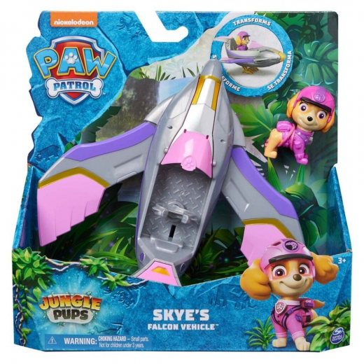 Paw Patrol - Jungle Themed Vehicle Skye i gruppen LEGETØJ / Figurer og legesæt / Paw Patrol hos Spelexperten (6067760)