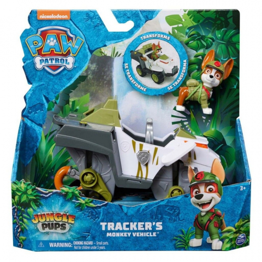 Paw Patrol - Jungle Themed Vehicle Tracker i gruppen LEGETØJ / Figurer og legesæt / Paw Patrol hos Spelexperten (6067762)