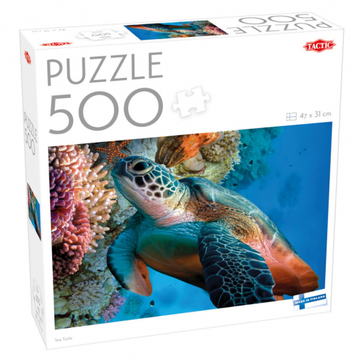 Tactic: Sea Turtle 500 Brikker i gruppen PUSLESPIL / < 750 brikker hos Spelexperten (60682)