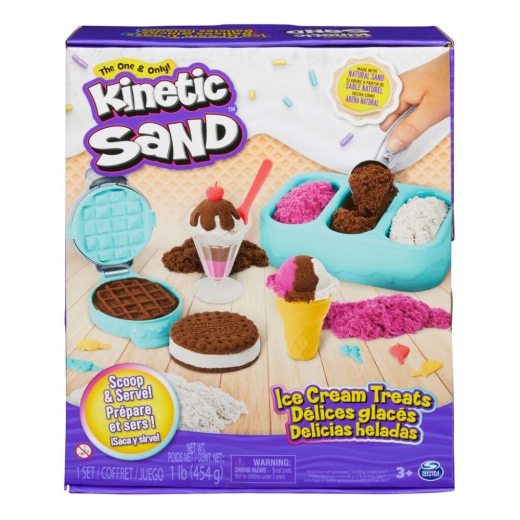 Kinetic Sand Is-godbidder i gruppen LEGETØJ / Skab & mal / Kinetic Sand hos Spelexperten (6068200)