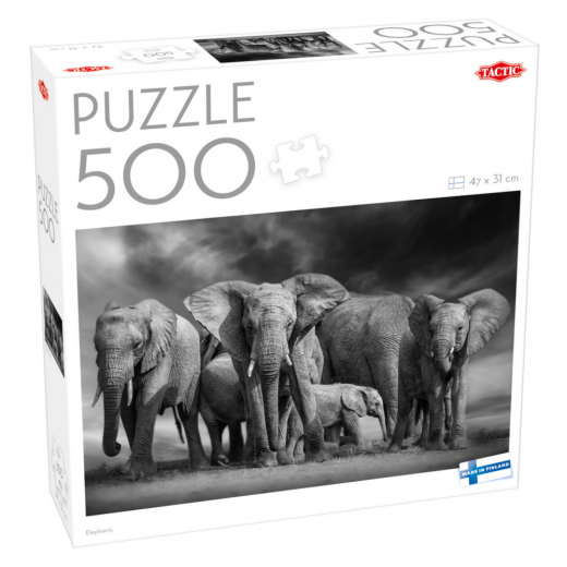 Tactic: Elephants 500 Brikker i gruppen PUSLESPIL / < 750 brikker hos Spelexperten (60683)