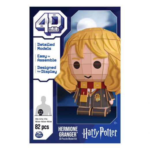 4D Puzzles - Hermione Chibi Solid 82 Brikker i gruppen PUSLESPIL / 3D puslespil hos Spelexperten (6068745)