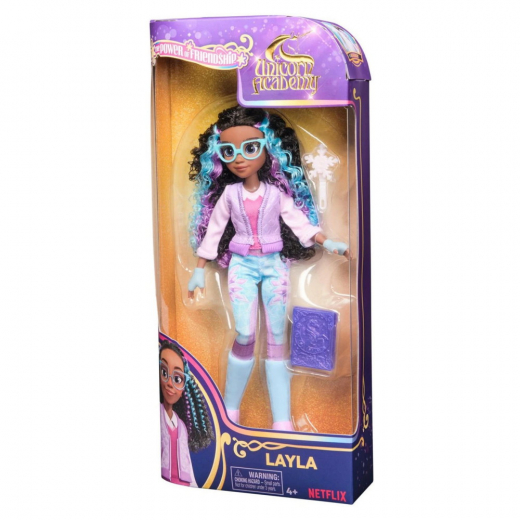 Unicorn Academy - Layla 24 cm i gruppen LEGETØJ / Figurer og legesæt / Unicorn Academy hos Spelexperten (6071169)