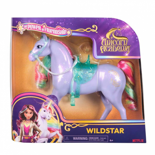 Unicorn Academy Unicorn Wildstar 28cm i gruppen LEGETØJ / Figurer og legesæt / Unicorn Academy hos Spelexperten (6072483)