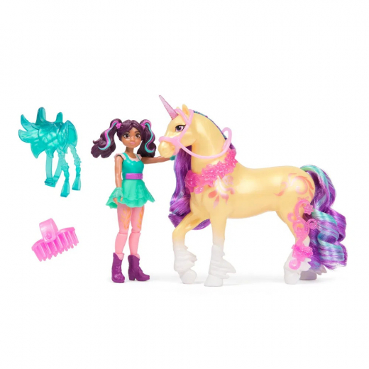 Unicorn Academy - Ava & Leaf V2 i gruppen LEGETØJ / Figurer og legesæt / Unicorn Academy hos Spelexperten (6072678)
