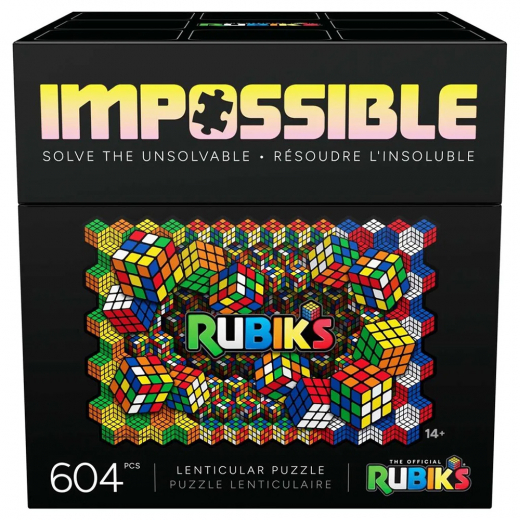 Rubiks Impossible Puzzle 604 pc i gruppen PUSLESPIL / Uregelmæssige brikker hos Spelexperten (6072727)